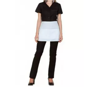 Комплект для покоївки NARVA - блузка / фартух / штани жіночий чорний